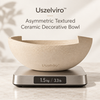 Uszelviro™ Sculptural Hourglass Decorative Accent – Modern Artistic Sand Timer for Home Décor