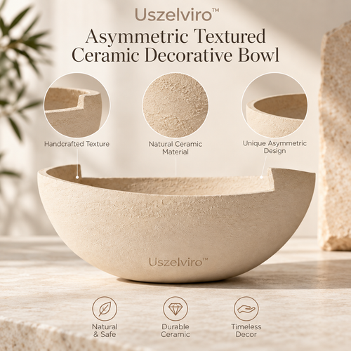 Uszelviro™ Sculptural Hourglass Decorative Accent – Modern Artistic Sand Timer for Home Décor